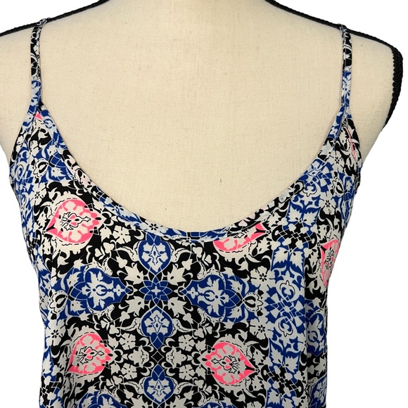 Lush Spaghetti Strap Sheer Tank Small - Picture 3 of 9